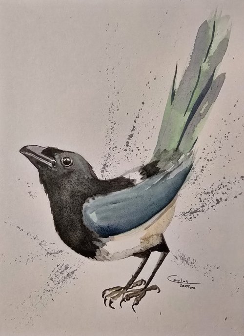 'Abstract' Watercolour Commission
